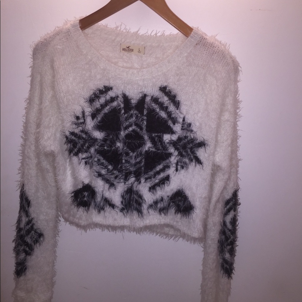 Holister Cropped Sweatshirt